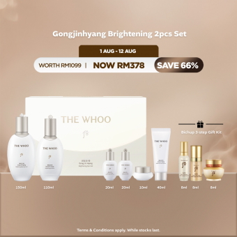[8.8 Exclusive] Gongjinhyang Brightening 2pcs Set (worth RM1099)