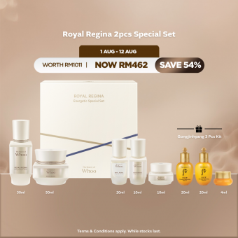 [8.8 Exclusive] Royal Regina Energetic 2pcs Set (worth RM1011)