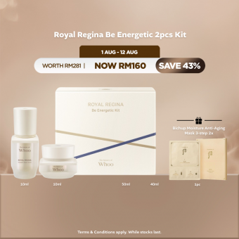[8.8 Exclusive] Royal Regina Be Energetic 2pcs Kit - Online Exclusive (worth RM280)