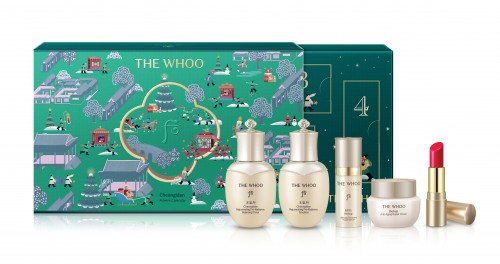 [GWP] Cheongidan Rejuvenating Advent Calendar 5pcs Gift Set (worth RM576) +  Holiday Corduroy BAG Y2