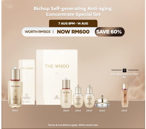 [8.8 Exclusive] Bichup Ultimate Recovery Youth Serum Set (worth RM1503)