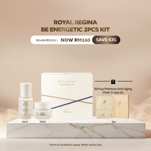 [Mid Month Exclusive] Royal Regina Be Energetic 2pcs Kit (worth RM281)