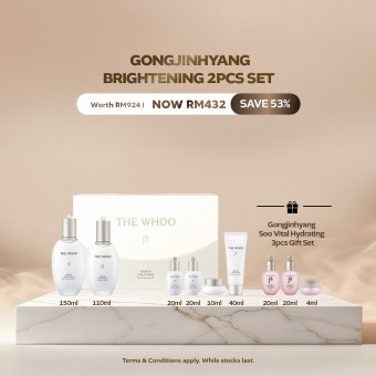 [Mid Month Exclusive] Gongjinhyang Brightening 2pcs Set (worth RM924)