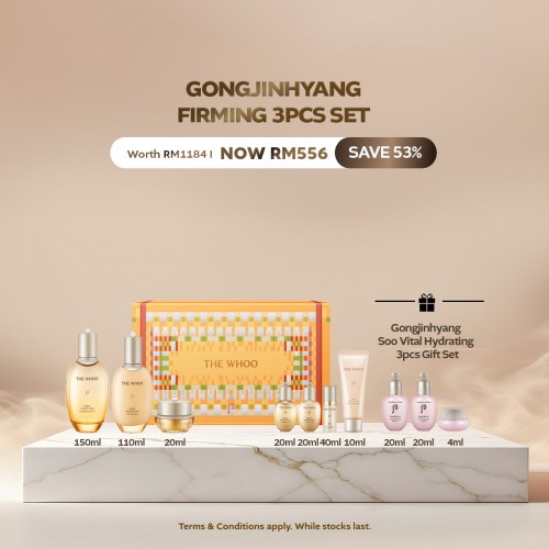 [Mid Month Exclusive] GongJinHyang Firming 3pcs Special Set (worth RM1184)