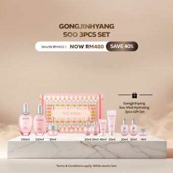 [Mid Month Exclusive] Gongjinhyang Hydrating Special 3pcs Set (worth RM802)