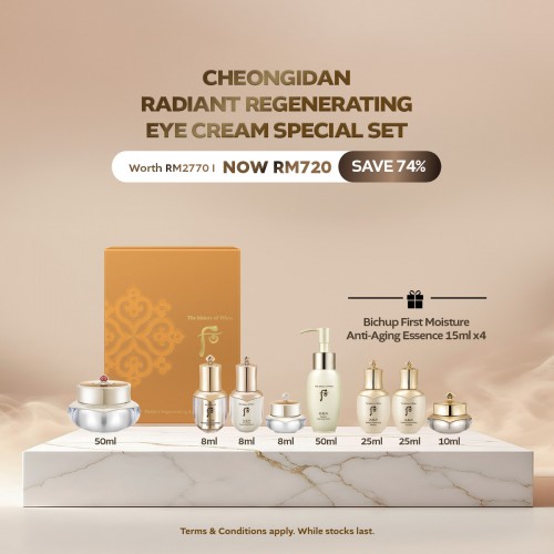 [Mid Month Exclusive] Cheongidan Radiant Regenerating Eye Cream Special Set (worth RM2770)