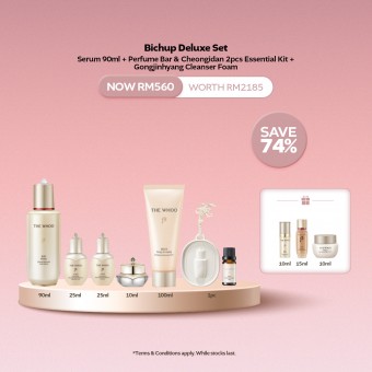 [NOV] Bichup Deluxe Set - Serum 90ml + Perfume Bar & Cheongidan Kit + GJH Cleanser