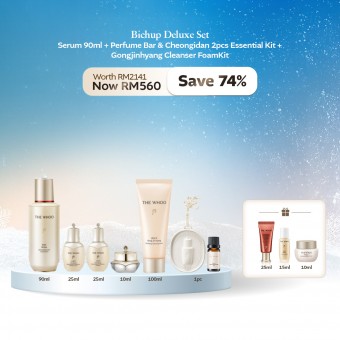 [12.12]  Bichup Deluxe Set - Serum 90ml + Perfume Bar & Cheongidan Kit + GJH Cleanser