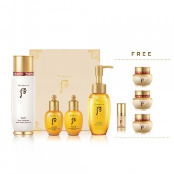 Bichup First Moisture Anti-aging Essence SET FREE Bichup Jayoon Cream 24ml + Self-Generating Anti-Ag