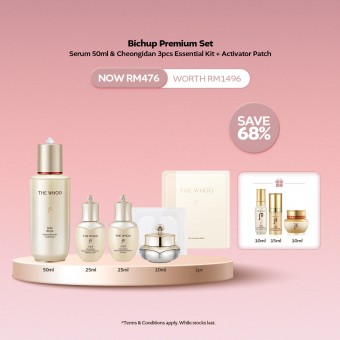 [NOV] Bichup Premium Set - Serum 50ml & Cheongidan 3pcs Kit + Activator Patch