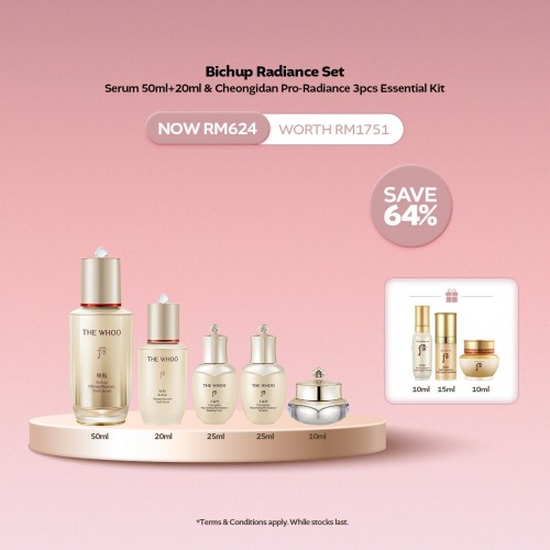 [11.11] Bichup Radiance Set - Serum 50ml+20ml & Cheongidan Pro-Radiance 3pcs Kit