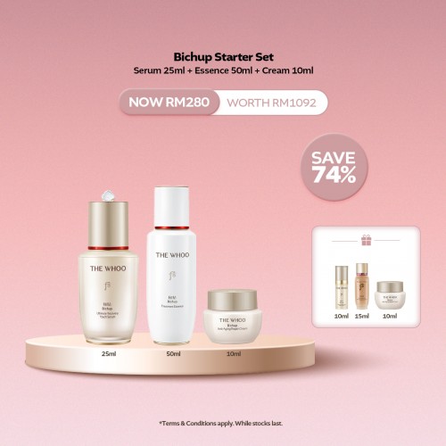 [NOV] Bichup Starter Set - Serum 25ml + Essence 50ml + Cream 10ml