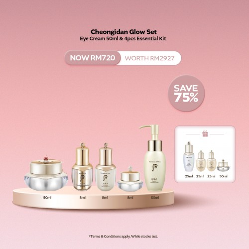 [11.11] Cheongidan Glow Set - Eye Cream 50ml & 4pcs Essential Kit