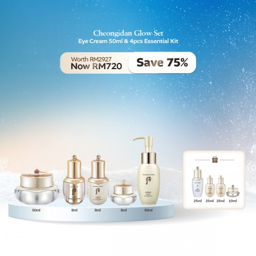 [DEC] Cheongidan Glow Set - Eye Cream 50ml & 4pcs Essential Kit