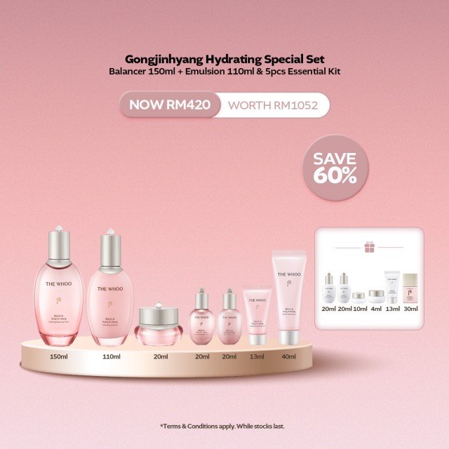 [NOV] Gongjinhyang Hydrating Special Set