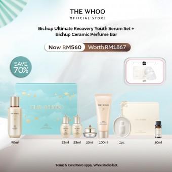 [9.9 Exclusive] Bichup Ultimate Recovery Youth Serum 90ml Set & Ceramic Perfume Bar (Worth RM1867)