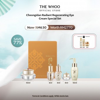 [9.9 Exclusive] Cheongidan Radiant Regenerating Eye Cream Special Set (worth RM2770)