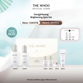 [9.9 Exclusive] Gongjinhyang Brightening 2pcs Set (worth RM951)
