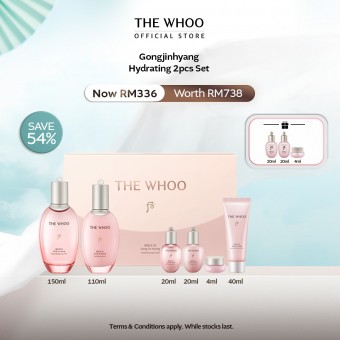 [9.9 Exclusive] Gongjinhyang Hydrating 2pcs Set (worth RM738)