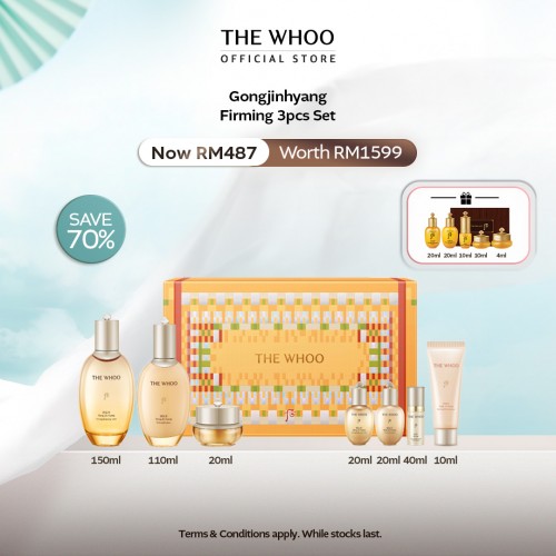 [9.9 Exclusive] GongJinHyang Firming 3pcs Special Set (worth RM1599)