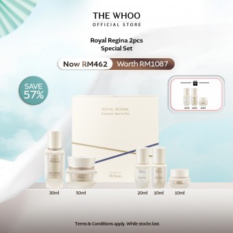 [9.9 Exclusive] Royal Regina Energetic 2pcs Set (worth RM1087)