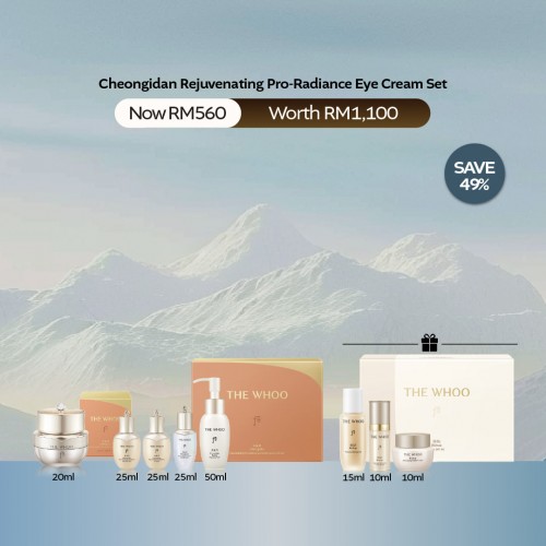 Cheongidan Rejuvenating Pro-Radiance Eye Cream Special Set (worth RM976)