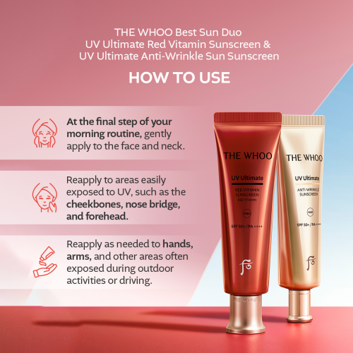 UV Ultimate Red Vitamin Sunscreen Special Set