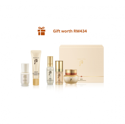 Bichup 3-Step Gift Kit + Royal Regina Energetic Repair Serun 10ml + Cheongidan Radiant Regenerating