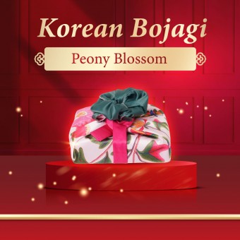 Peony Blossom Gift Wrapping with Bojagi Cloth (PWP)