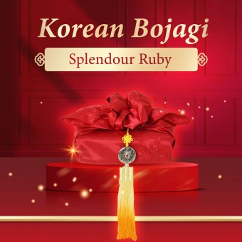 Splendour Ruby Gift Wrapping with Bojagi Cloth (PWP)