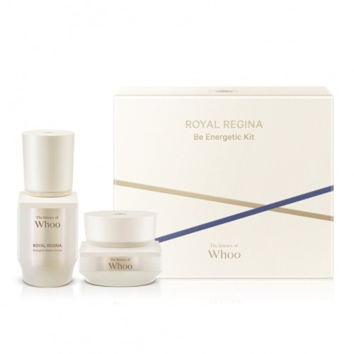 Royal Regina Be-Energetic 2pcs Kit + Gongjinhyang Facial Cream Cleanser 40ml