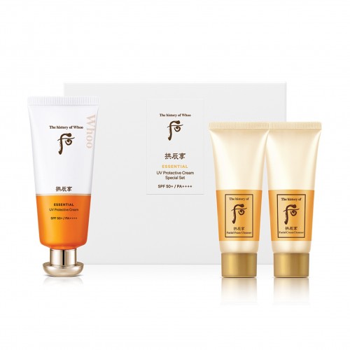 Gongjinhyang  Suncream Special Set Free Cleanser worth RM175