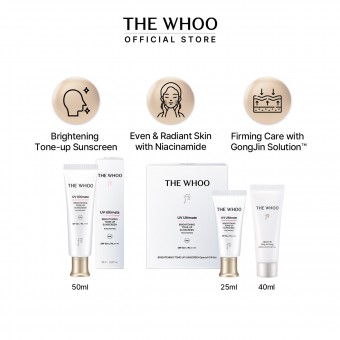 THE WHOO UV Ultimate Tone-up Sunscreen 50ml Special Set  THE WHOO UV Ultimate Tone-up Sunscreen 50ml Special Set