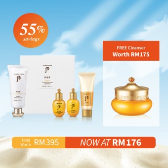 Gongjinhyang Fresh Sun Special Set Free Cleanser worth RM175