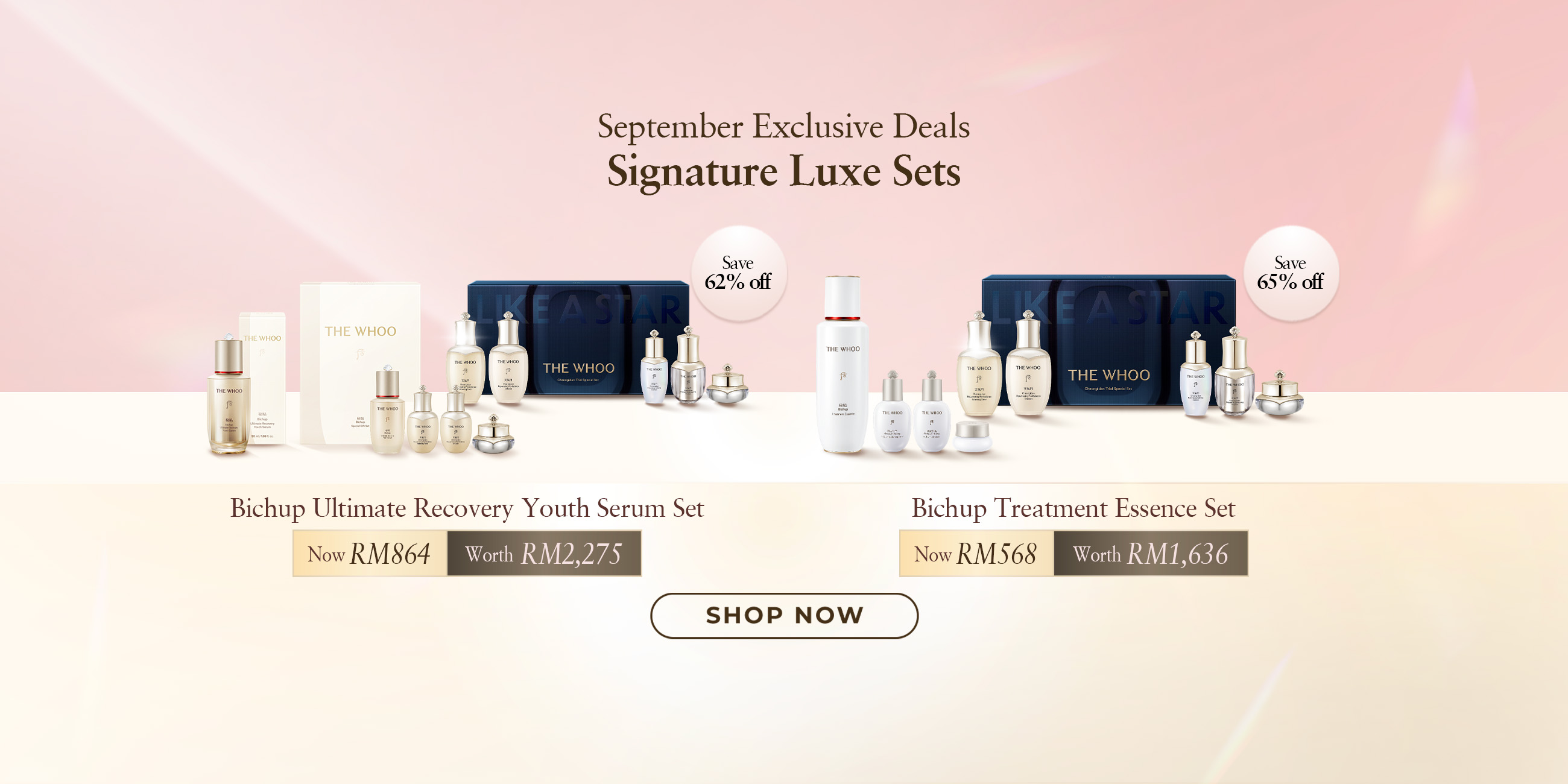 Bichup Signature Luxe Sets BAU