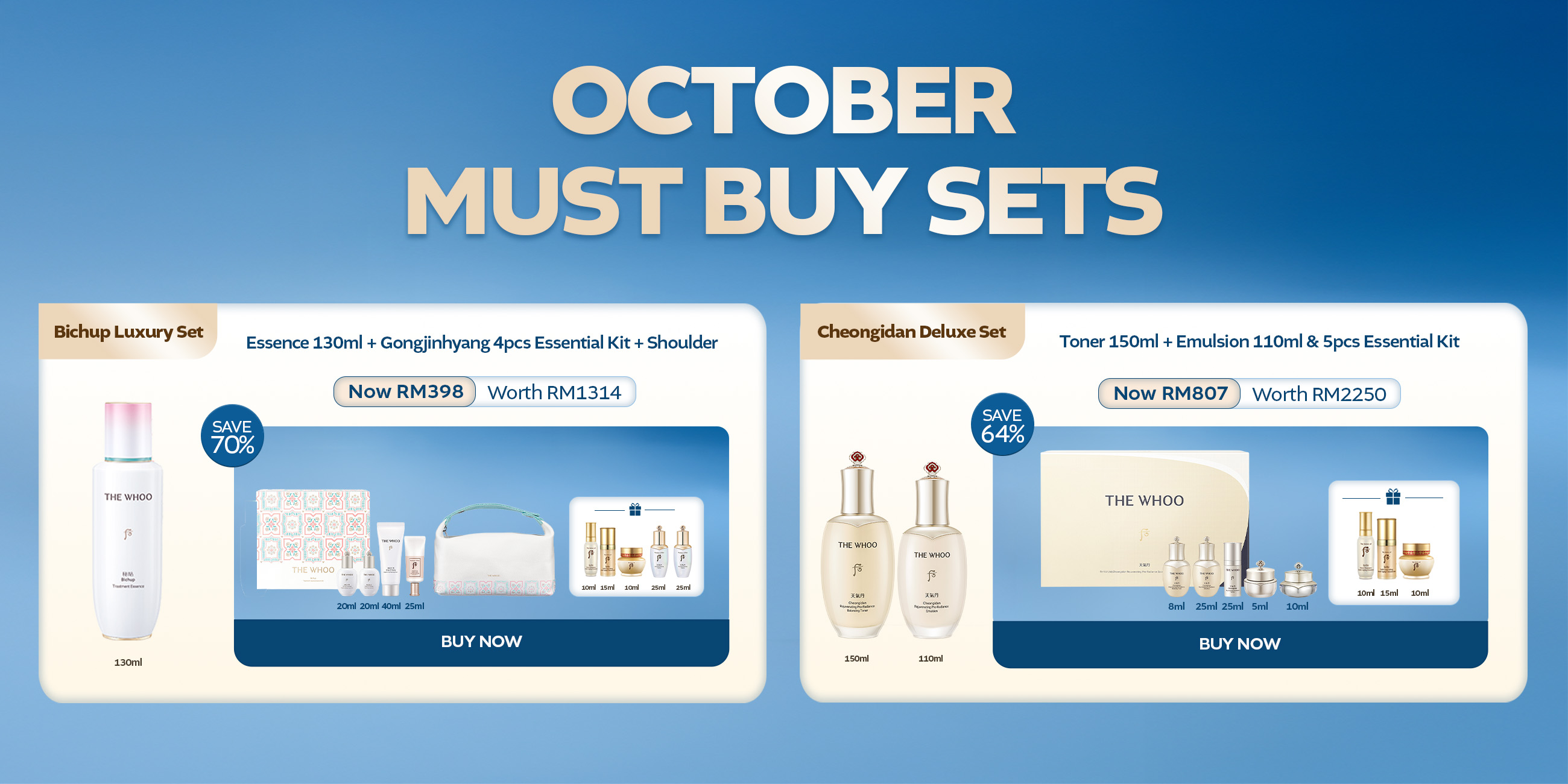 OCT MUST BUY SETS