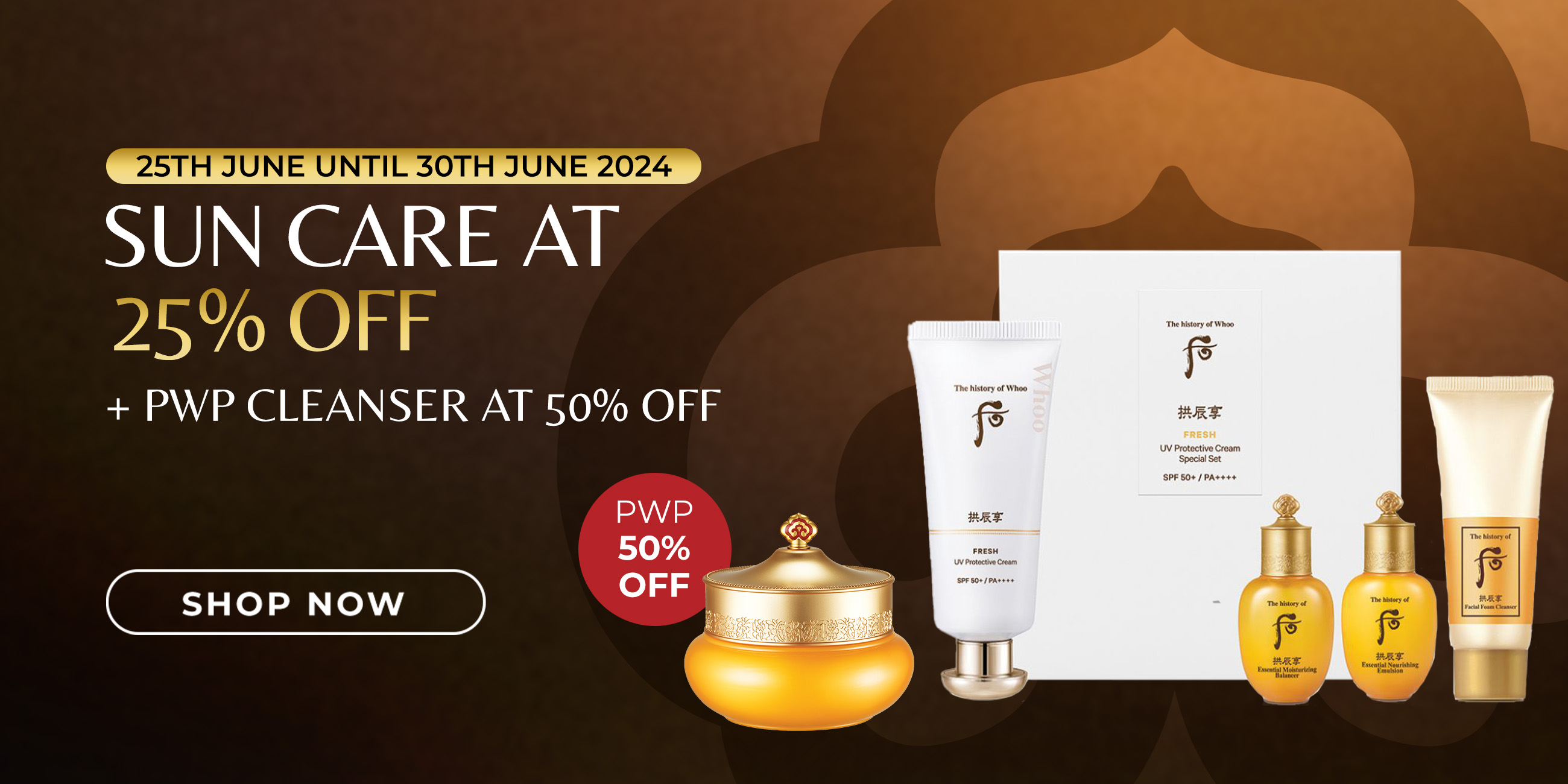 Buy Suncare at 25% Off + PWP Cleanser at 50% Off